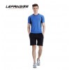 路伊梵夏季男套装短袖短裤健身运动服男士紧身跑步衣套装