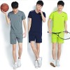2016春夏季男式短裤短袖休闲套装运动服男款运动套装球衣厂家直价